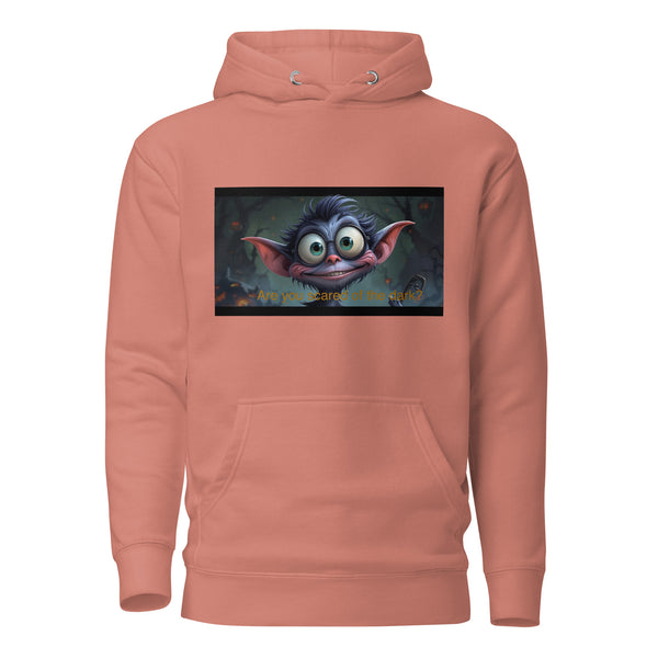 Product mockup “Are you scared of the dark?”